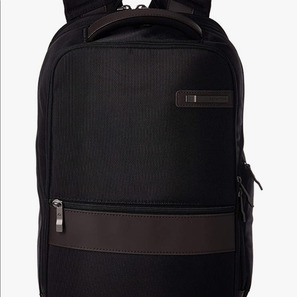 Samsonite Kombi Business Backpack, Black/Brown